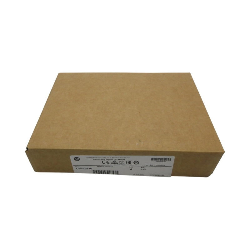 ALLEN BRADLEY 1756-OA16 SER. A F/W 3.003 DATE: 2018 NSFS