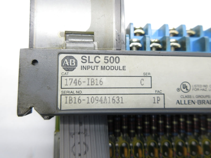 ALLEN BRADLEY 1746-IB16 SER. C UNMP