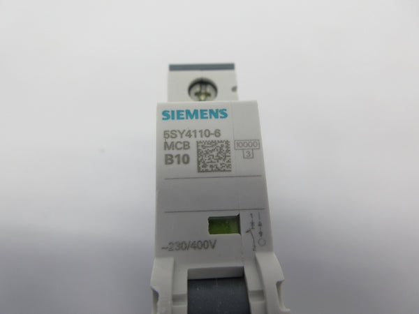 SIEMENS 5SY4110-6 230/400V 10A NSNP