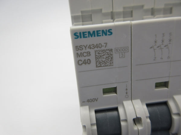 SIEMENS 5SY4340-7 400V 40A NSNP