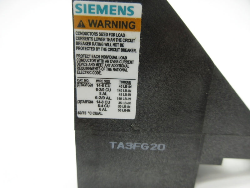 SIEMENS TA3FG20 NSNP
