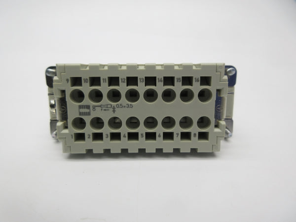 HARTING 09330162716 HAN16ES-F 600V 16A NSNP