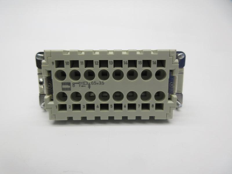 HARTING 09330162716 HAN16ES-F 600V 16A NSNP