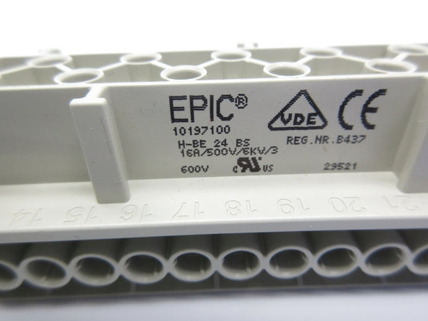 EPIC 10197100 H-BE24BS 600V 16A NSNP
