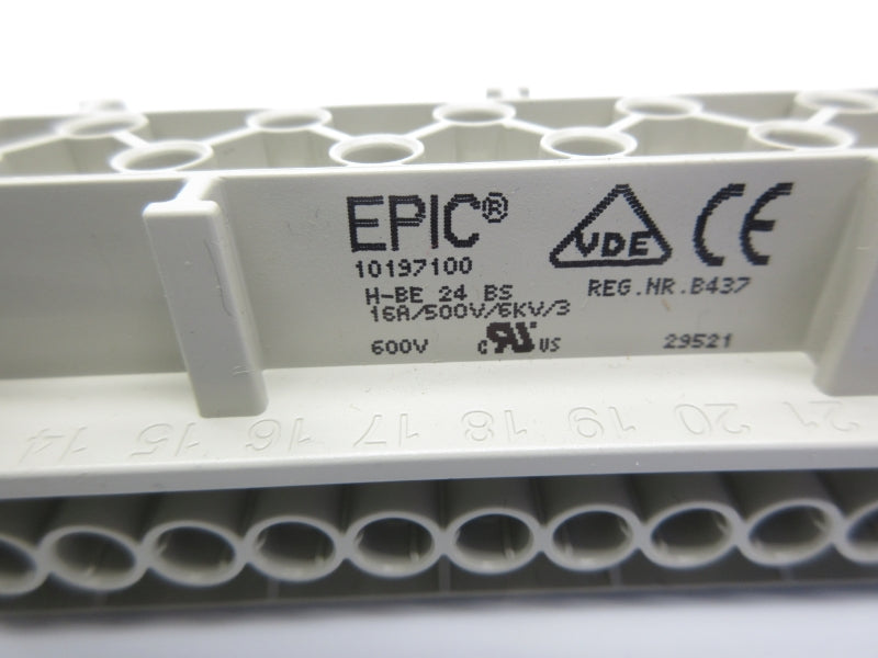 EPIC 10197100 H-BE24BS 600V 16A NSNP