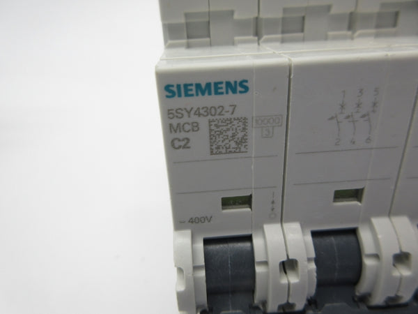 SIEMENS 5SY4302-7 400V 2A NSNP