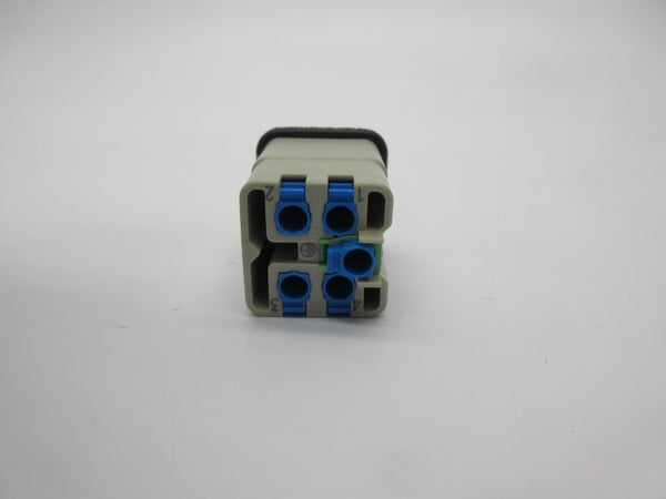 HARTING 09200042633 HAN4A-M-QL 230/400V 10A NSNP