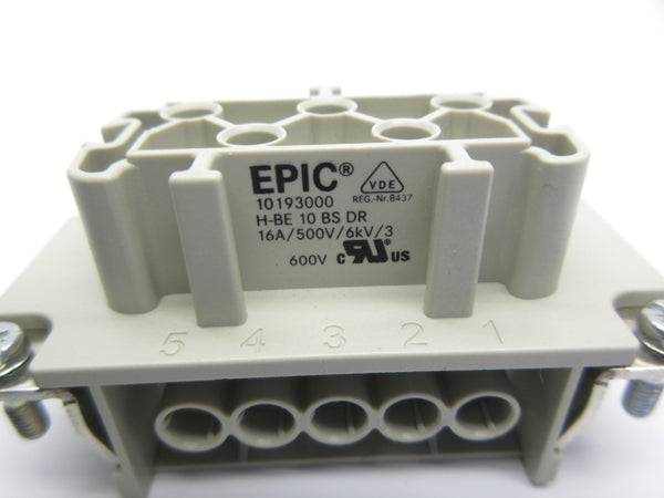 EPIC 10193000 H-BE10BSDR 600V 16A NSNP