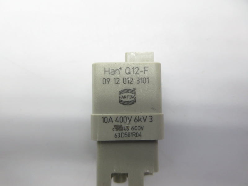 HARTING 09120123101 HANQ12-F 600V 10A NSNP