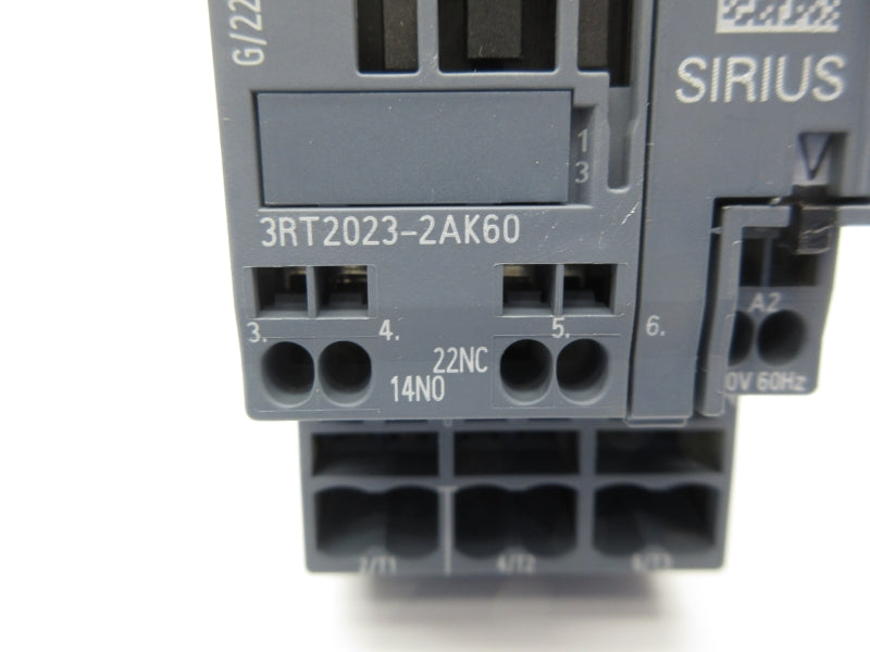 SIEMENS 3RT2023-2AK60 120V NSNP