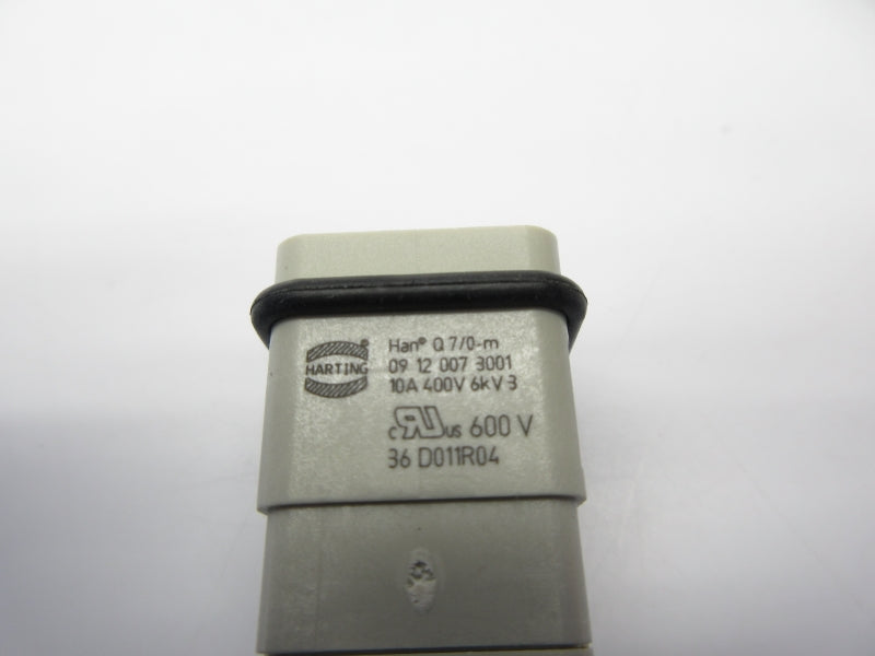 HARTING 09120073001 HANQ7/0-M 600V 10A NSNP
