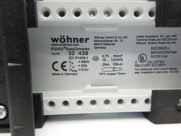 WOHNER 32439 600VAC NSNP