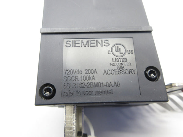 SIEMENS 6SL3162-2BM01-0AA0 720VDC 200A NSNP