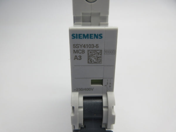 SIEMENS 5SY4103-5 230/400V 3A NSNP