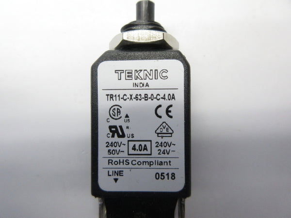 TEKNIC TR11-C-X-63-B-0-C-4.0A 240V 4.0A NSNP