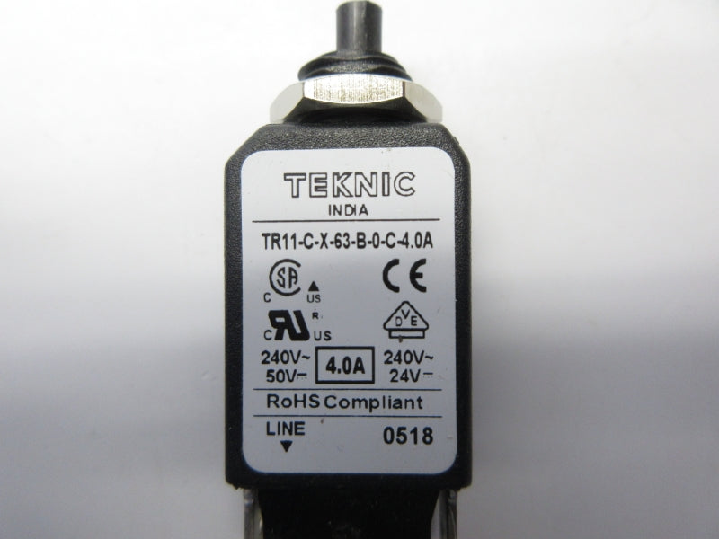 TEKNIC TR11-C-X-63-B-0-C-4.0A 240V 4.0A NSNP