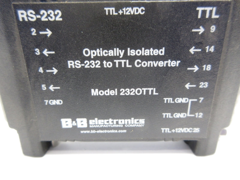 B&B ELECTRONICS 232OTTL 12VDC NSNP