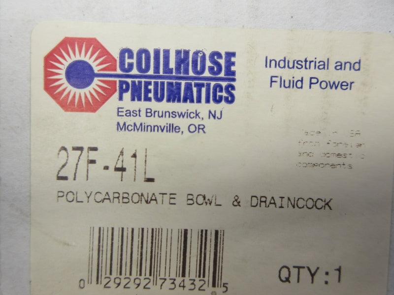 COILHOUSE PNEUMATICS 27F-41L NSMP