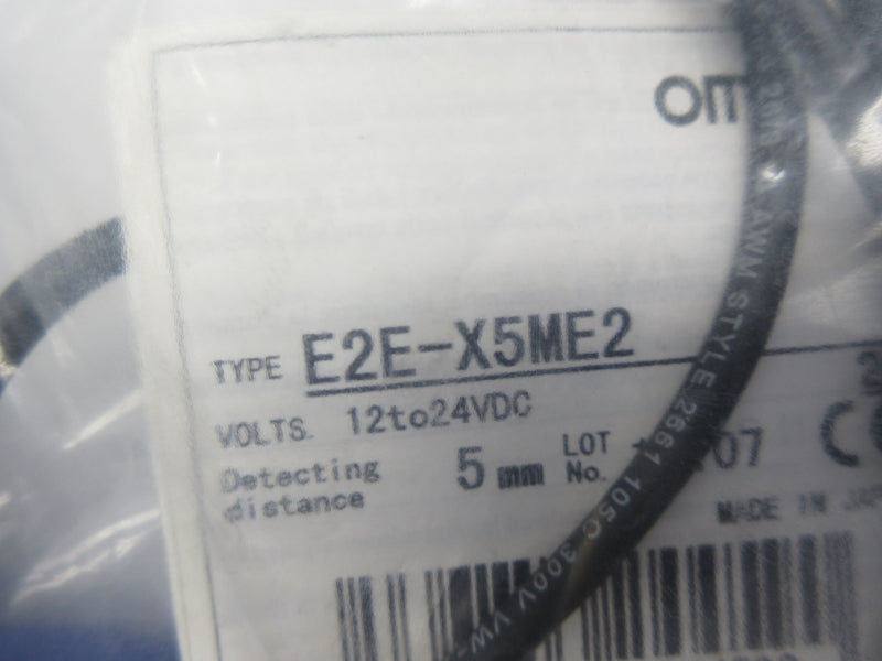 OMRON E2E-X5ME2 12-24VDC 2M NSMP
