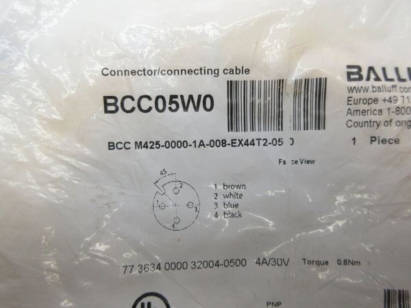 BALLUFF BCC05W0 BCCM425-0000-1A-008-EX44T2-05000 30V 4A NSNP