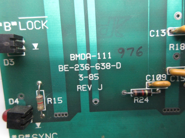 B SYNC BMDA-111 BE-236-638-D REV. J UNMP