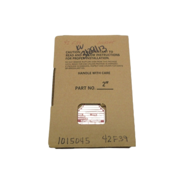 BS&B CSR 280PSI 2" NSMP