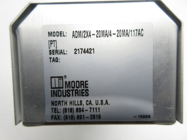 MOORE PRODUCTS ADM/2X4-20MA/4-20MA/117AC NSNP