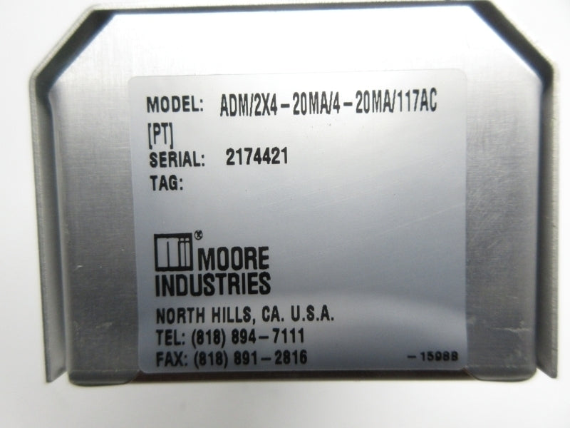 MOORE PRODUCTS ADM/2X4-20MA/4-20MA/117AC NSNP