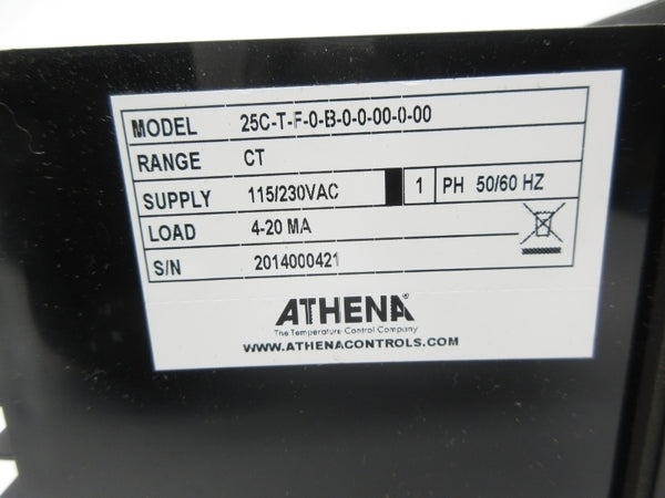 ATHENA 25C-T-F-0-B-0-0-00-0-00 115/230VAC NSNP