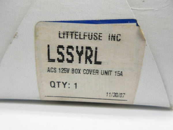 LITTELFUSE LSSYRL 125V NSMP