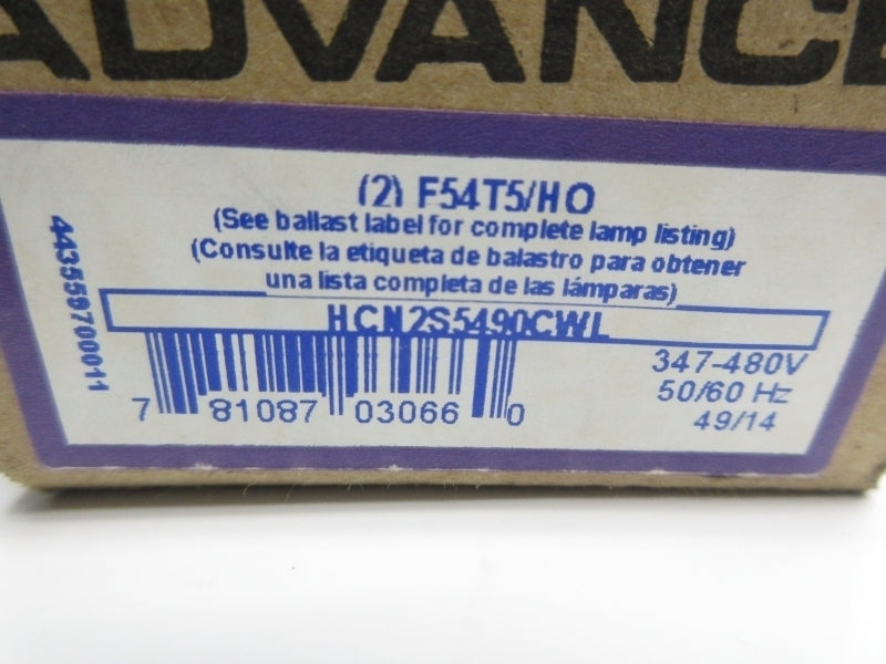 ADVANCE HCN2S5490CWL 347-480V NSMP