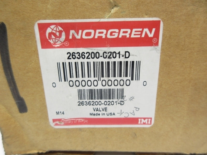 NORGREN 2636200-C201-D 24V 150PSI NSMP