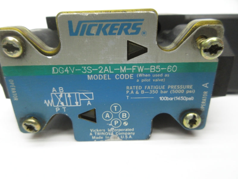 VICKERS DG4V3S2ALMFWB560 110/120V .48/.46A 1450PSI NSNP