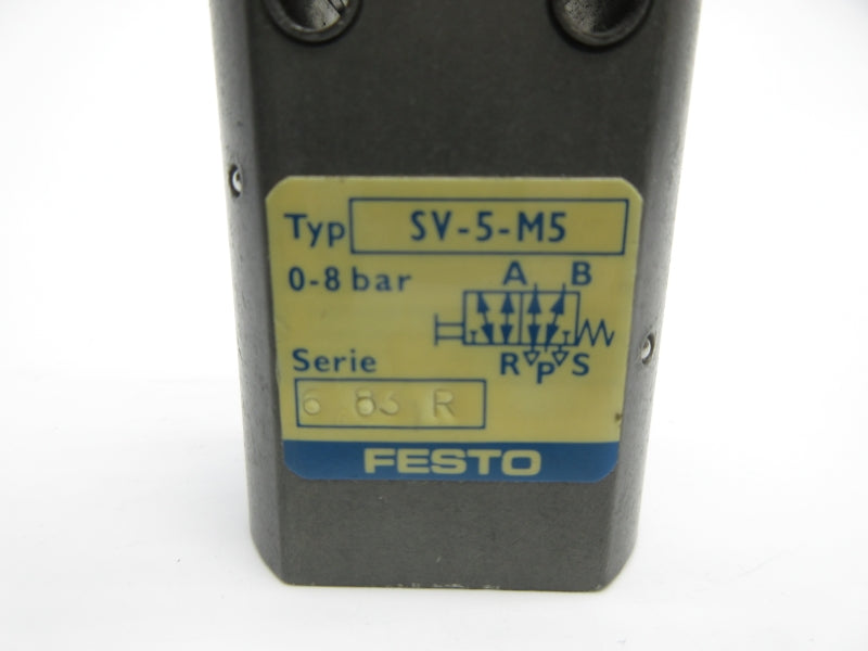 FESTO SV-5-M5 NSNP