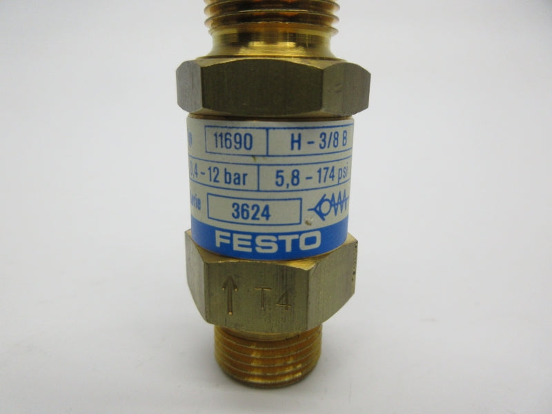 FESTO 11690 H-3/8B 5.8-174PSI NSNP