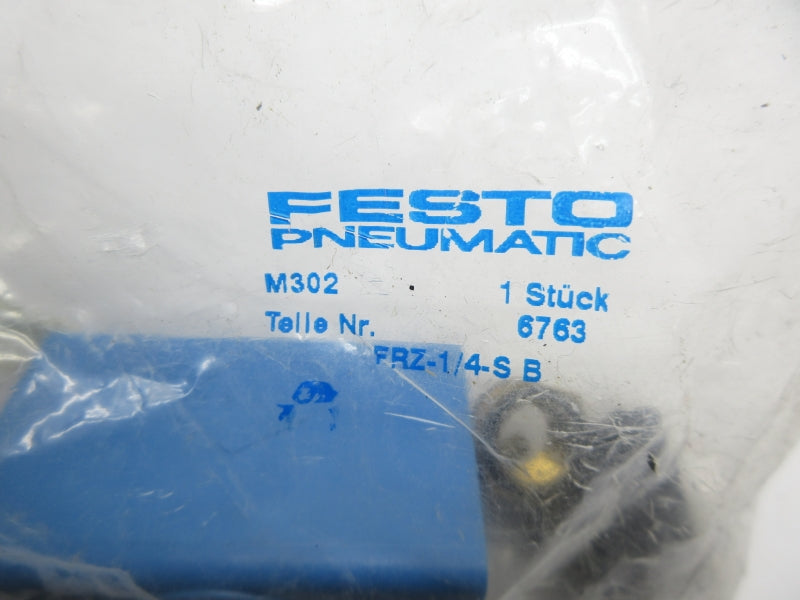 FESTO FRZ-1/4-S-B  6763 NSMP
