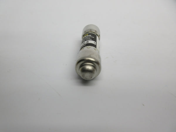 BUSSMANN KTK-R-6 600VAC 6A (PKG OF 10) (YL/BK) NSMP
