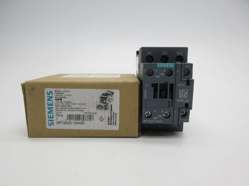 SIEMENS 3RT2025-1AH20 48V NSMP