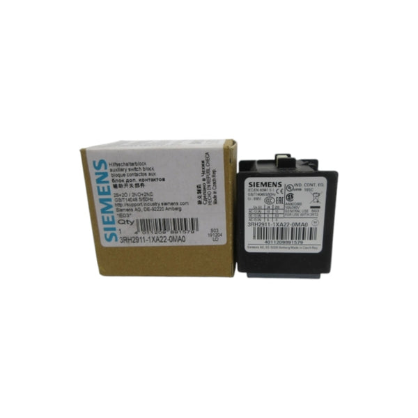 SIEMENS 3RH2911-1XA22-0MA0 240V 10A NSMP