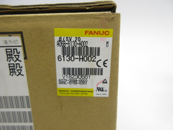 FANUC A06B-6130-H002 200V-240/220V-240V 8.0A NSMP