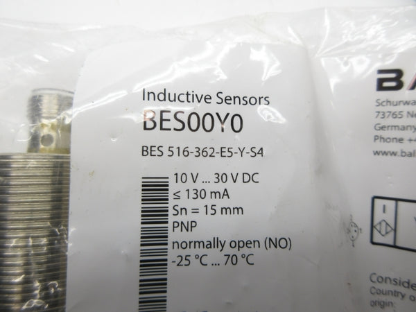 BALLUFF BES00Y0 BES 516-362-E5-Y-S4 10-30VDC NSMP