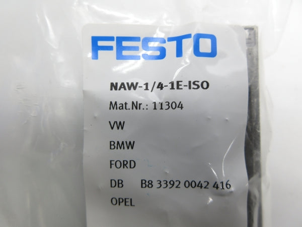 FESTO NAW-1/4-1E-ISO 11304 NSMP
