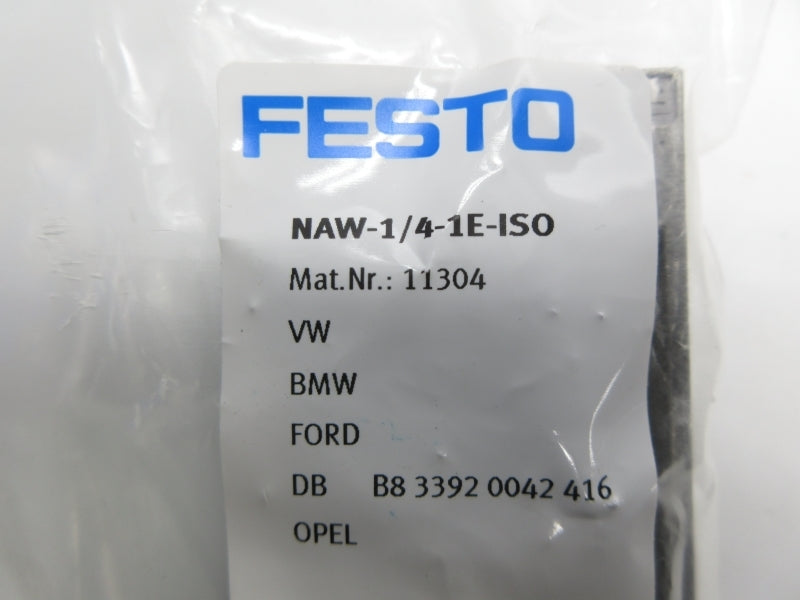FESTO NAW-1/4-1E-ISO 11304 NSMP
