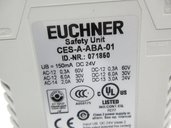 EUCHNER CES-A-ABA-01 071850 24VDC NSNP