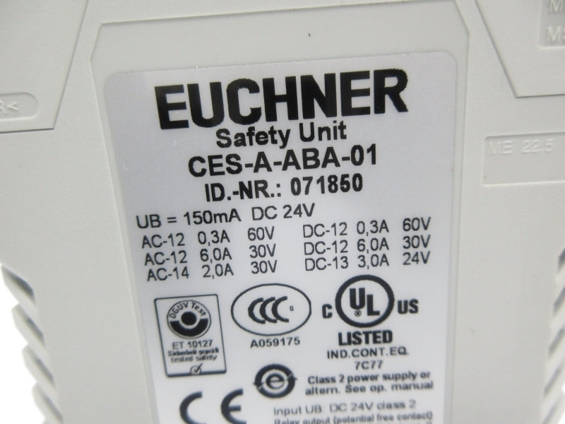 EUCHNER CES-A-ABA-01 071850 24VDC NSNP