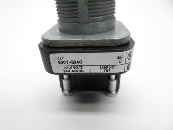 ALLEN BRADLEY 800T-Q24G SER. U 24VAC/DC NSNP