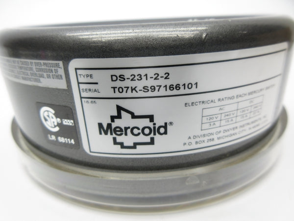 MERICOID DS-231-2-2 240VAC 15A NSNP