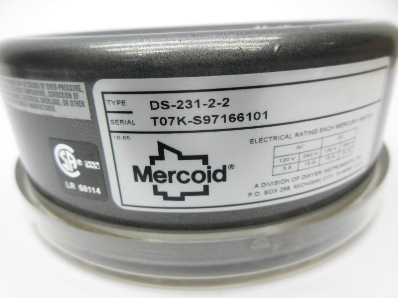 MERICOID DS-231-2-2 240VAC 15A NSNP