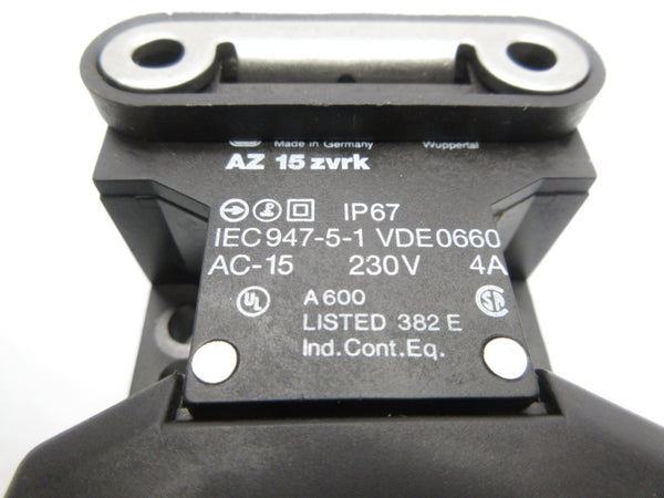 SCHMERSAL AZ 15 ZVRK 230V 4A NSNP