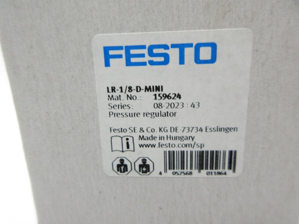 FESTO LR-1/8-D-MINI 159624 240PSI (AS PICTURED) NSMP